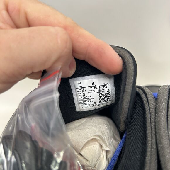 Off-White x Air Jordan 2 Retro SP Low “Black Varsity Royal\